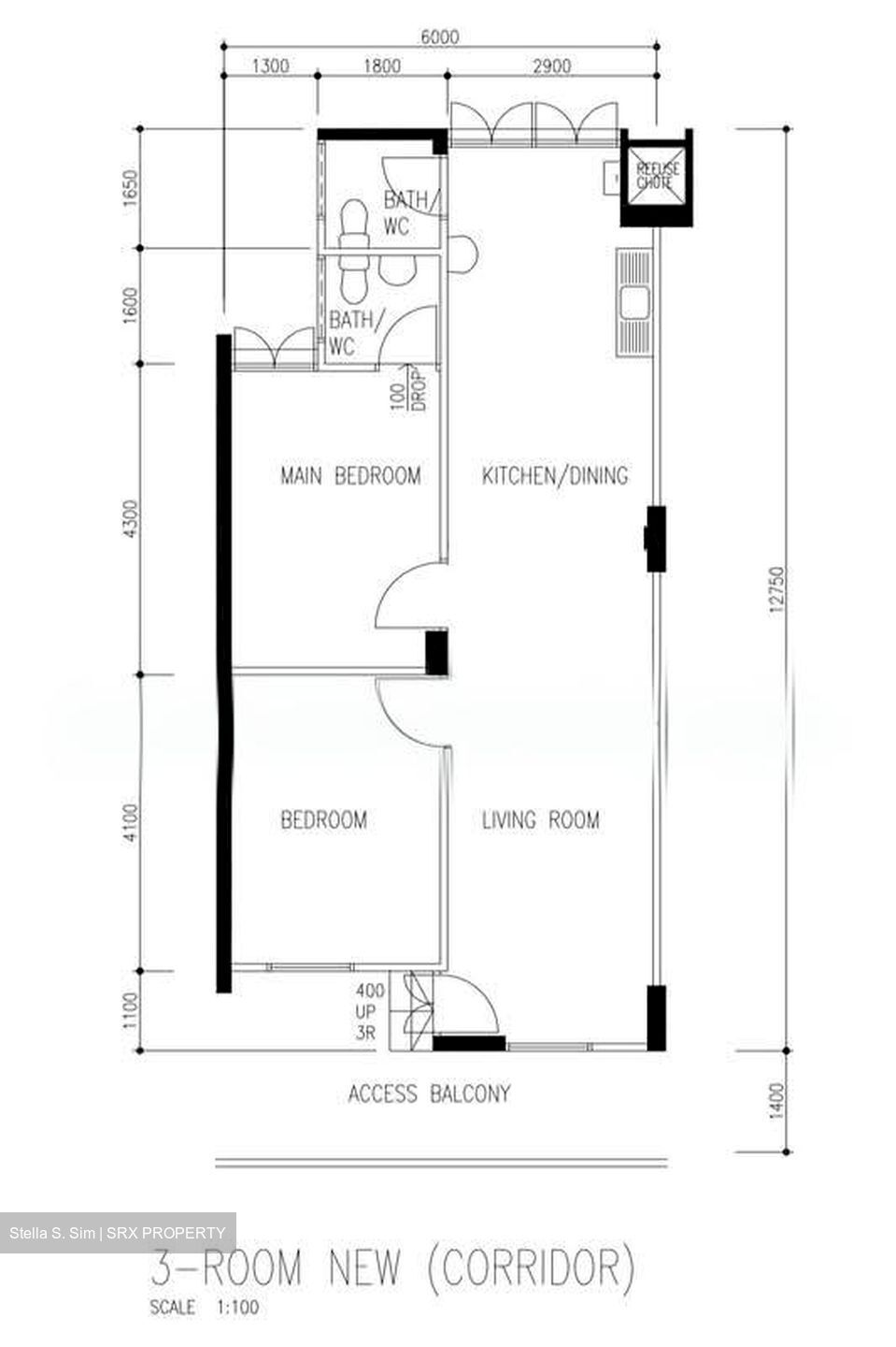 Blk 307 Shunfu Gardens (Bishan), HDB 3 Rooms #584777081